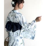 浴衣2点セット。花柄モチーフ浴衣(浴衣・兵児帯) | Classical Elf | 詳細画像27