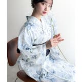 浴衣2点セット。花柄モチーフ浴衣(浴衣・兵児帯) | Classical Elf | 詳細画像30