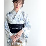 浴衣2点セット。花柄モチーフ浴衣(浴衣・兵児帯) | Classical Elf | 詳細画像35