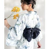 浴衣2点セット。花柄モチーフ浴衣(浴衣・兵児帯) | Classical Elf | 詳細画像2