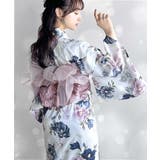 浴衣2点セット。花柄モチーフ浴衣(浴衣・兵児帯) | Classical Elf | 詳細画像38