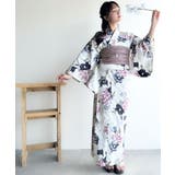 浴衣2点セット。花柄モチーフ浴衣(浴衣・兵児帯) | Classical Elf | 詳細画像39