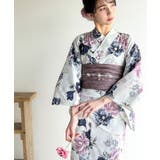 浴衣2点セット。花柄モチーフ浴衣(浴衣・兵児帯) | Classical Elf | 詳細画像53