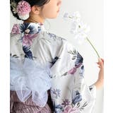 浴衣2点セット。花柄モチーフ浴衣(浴衣・兵児帯) | Classical Elf | 詳細画像57
