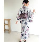 浴衣2点セット。花柄モチーフ浴衣(浴衣・兵児帯) | Classical Elf | 詳細画像59