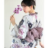 浴衣2点セット。花柄モチーフ浴衣(浴衣・兵児帯) | Classical Elf | 詳細画像62