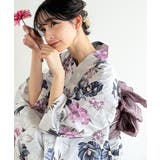 浴衣2点セット。花柄モチーフ浴衣(浴衣・兵児帯) | Classical Elf | 詳細画像64