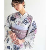 浴衣2点セット。花柄モチーフ浴衣(浴衣・兵児帯) | Classical Elf | 詳細画像67