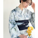 浴衣2点セット。花柄モチーフ浴衣(浴衣・兵児帯) | Classical Elf | 詳細画像6