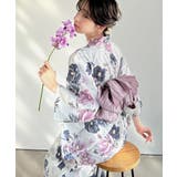 浴衣2点セット。花柄モチーフ浴衣(浴衣・兵児帯) | Classical Elf | 詳細画像84