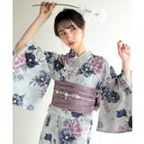 浴衣2点セット。花柄モチーフ浴衣(浴衣・兵児帯) | Classical Elf | 詳細画像88