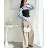 大人のシルエット。マルチwayドロストキャミソール | Classical Elf | 詳細画像21