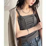 大人のシルエット。マルチwayドロストキャミソール | Classical Elf | 詳細画像24