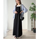 大人の魅力が引き立つロングキャミワンピース（ロング丈） | Classical Elf  | 詳細画像4 