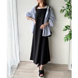 大人の魅力が引き立つロングキャミワンピース（ロング丈） | Classical Elf  | 詳細画像5 