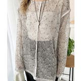 透け感とルーズシルエットが今っぽい！前後2wayメッシュニットトップス(長袖) | Classical Elf  | 詳細画像30 