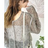 透け感とルーズシルエットが今っぽい！前後2wayメッシュニットトップス(長袖) | Classical Elf  | 詳細画像5 