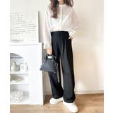 大人の抜け感。メッシュバンドカラーオーバーサイズシャツ(長袖) | Classical Elf | 詳細画像7