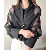 大人の抜け感。メッシュバンドカラーオーバーサイズシャツ(長袖) | Classical Elf | 詳細画像11