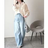 大人の抜け感。メッシュバンドカラーオーバーサイズシャツ(長袖) | Classical Elf | 詳細画像31