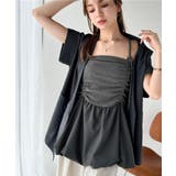 気になるライン、フワッと隠してオトナ可愛さ大爆発！前後2wayバルーンキャミソー… | Classical Elf  | 詳細画像11 