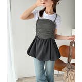 気になるライン、フワッと隠してオトナ可愛さ大爆発！前後2wayバルーンキャミソー… | Classical Elf  | 詳細画像18 