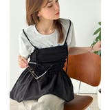 気になるライン、フワッと隠してオトナ可愛さ大爆発！前後2wayバルーンキャミソー… | Classical Elf  | 詳細画像2 