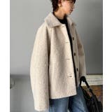 ベーシックアウターを、素材感で大人見えに◎リングシャギーショートコクーンシルエッ… | Classical Elf  | 詳細画像9 