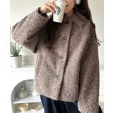 ベーシックアウターを、素材感で大人見えに◎リングシャギーショートコクーンシルエッ… | Classical Elf  | 詳細画像26 