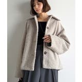 ベーシックアウターを、素材感で大人見えに◎リングシャギーショートコクーンシルエッ… | Classical Elf  | 詳細画像31 