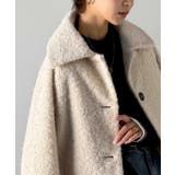 ベーシックアウターを、素材感で大人見えに◎リングシャギーショートコクーンシルエッ… | Classical Elf  | 詳細画像40 