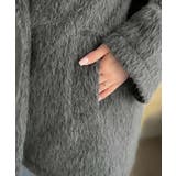 ふわり纏うだけで上品見え。2wayシャギーダブルビックカラージャケットコート | Classical Elf  | 詳細画像30 