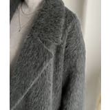 ふわり纏うだけで上品見え。2wayシャギーダブルビックカラージャケットコート（ミ… | Classical Elf  | 詳細画像37 