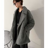 ふわり纏うだけで上品見え。2wayシャギーダブルビックカラージャケットコート | Classical Elf  | 詳細画像2 