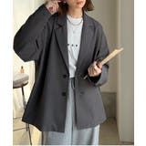 きちんと感とリラックス感を両立。ゆるシルエット、テーラードジャケット | Classical Elf  | 詳細画像15 