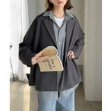 きちんと感とリラックス感を両立。ゆるシルエット、テーラードジャケット | Classical Elf  | 詳細画像20 