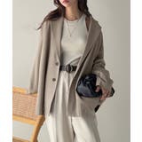 きちんと感とリラックス感を両立。ゆるシルエット、テーラードジャケット | Classical Elf  | 詳細画像21 