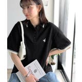 クラシカル×スポーティMIX。綿100%胸刺繍 ラインデザインオーバーサイズ鹿の… | Classical Elf | 詳細画像7