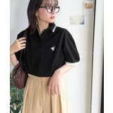 クラシカル×スポーティMIX。綿100%胸刺繍 ラインデザインオーバーサイズ鹿の… | Classical Elf | 詳細画像12