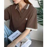 クラシカル×スポーティMIX。綿100%胸刺繍 ラインデザインオーバーサイズ鹿の… | Classical Elf | 詳細画像14