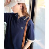 クラシカル×スポーティMIX。綿100%胸刺繍 ラインデザインオーバーサイズ鹿の… | Classical Elf | 詳細画像23