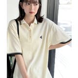 クラシカル×スポーティMIX。綿100%胸刺繍 ラインデザインオーバーサイズ鹿の… | Classical Elf | 詳細画像3