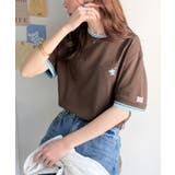 1枚で決まるから、つい手に取りたくなる。鹿の子素材 胸刺繍ルーズポロT（半袖） | Classical Elf  | 詳細画像20 