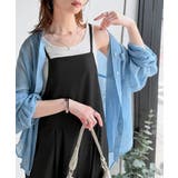 落ち感ワイドでつくる、大人の抜け感。バックリボンサロペットパンツ | Classical Elf | 詳細画像6