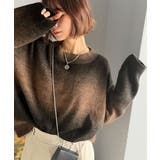 ブラック | お洒落＆抜け感。マルチウェイ グラデーション メッシュ編みニット | Classical Elf 