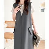 上品リラクシーstyle。ポケット付Vネックワンピース | Classical Elf  | 詳細画像37 