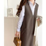 上品リラクシーstyle。ポケット付Vネックワンピース | Classical Elf  | 詳細画像44 