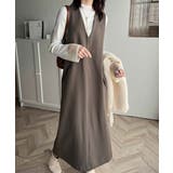 上品リラクシーstyle。ポケット付Vネックワンピース | Classical Elf  | 詳細画像47 