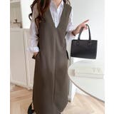 上品リラクシーstyle。ポケット付Vネックワンピース | Classical Elf  | 詳細画像49 