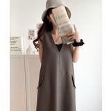 上品リラクシーstyle。ポケット付Vネックワンピース | Classical Elf  | 詳細画像50 